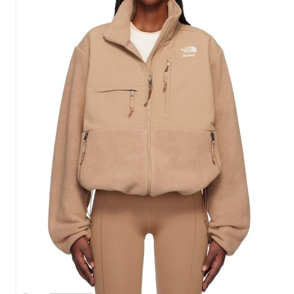 The North Face x SKIMS 1995 Retro Denali Fleece Jacket Ochre Womens Small Rare